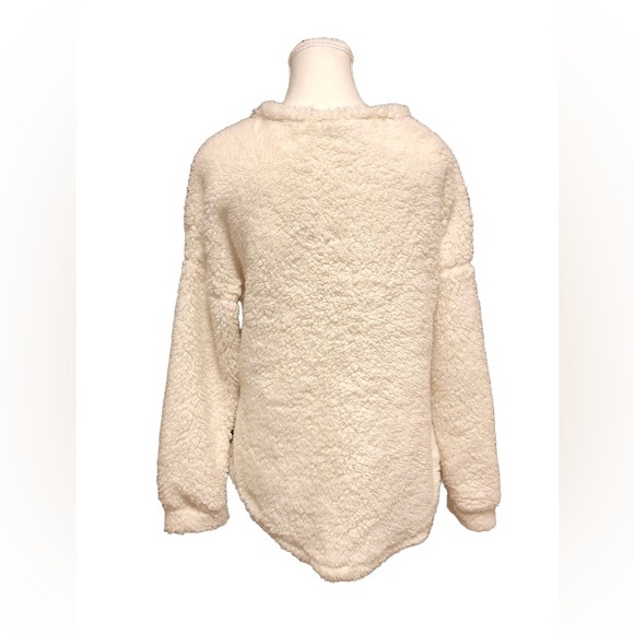 Chance or Fate White Furry Christmas Sweater - Picture 4 of 6